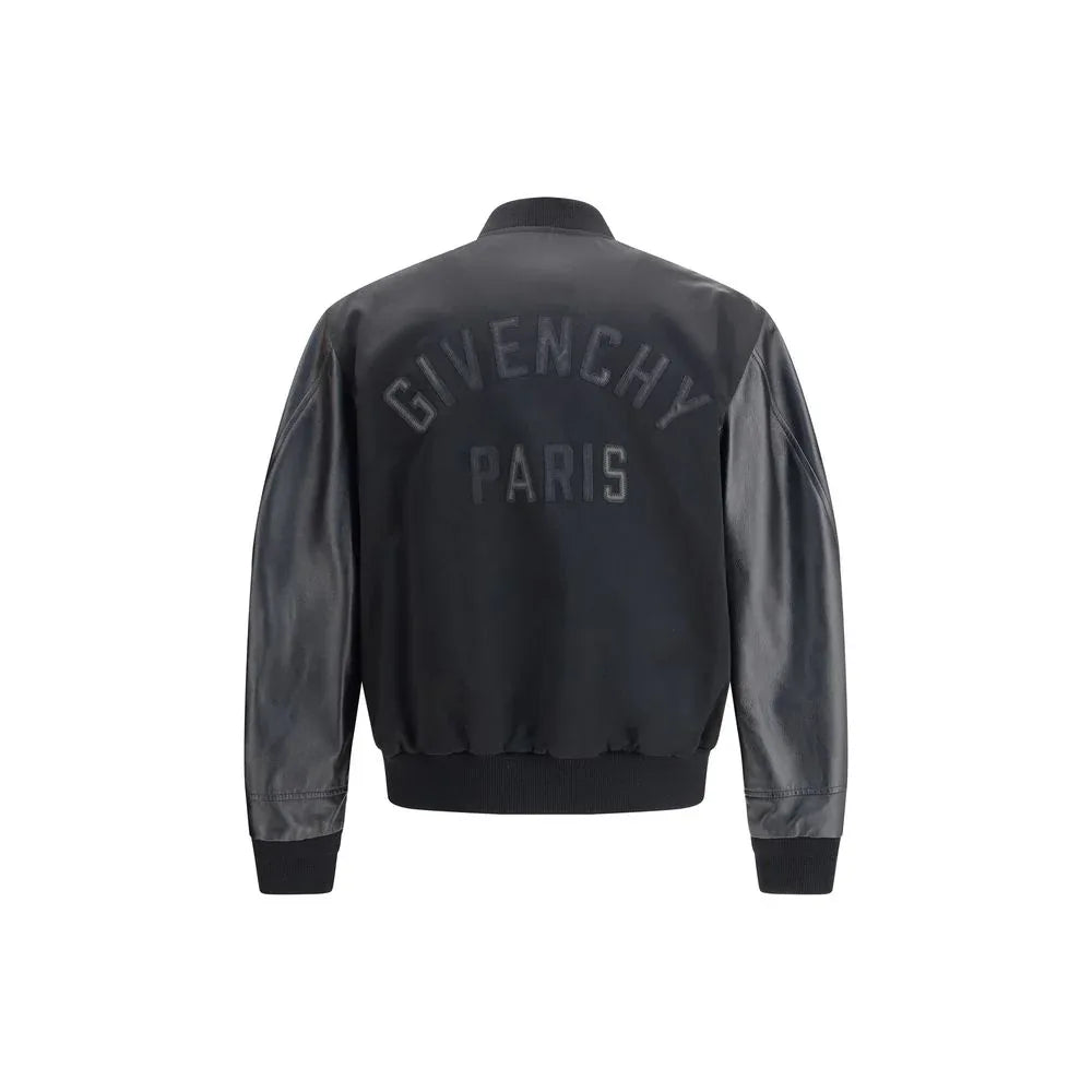 Givenchy Black Cotton Bomber - Zeiniez