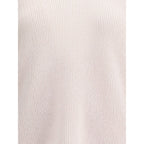 Forte_Forte White Wool Cashmere Sweater - Zeiniez