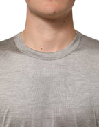 Dolce & Gabbana Beige Hazelnut Cotton Shortsleeve Shirt T-shirt - Zeiniez