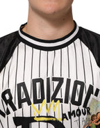Dolce & Gabbana Tradizione Graffiti Print Oversized Men T-shirt - Zeiniez