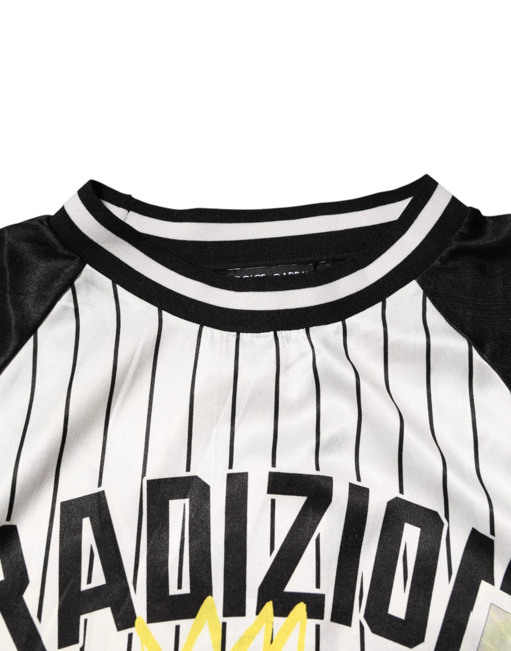 Dolce & Gabbana Tradizione Graffiti Print Oversized Men T-shirt - Zeiniez