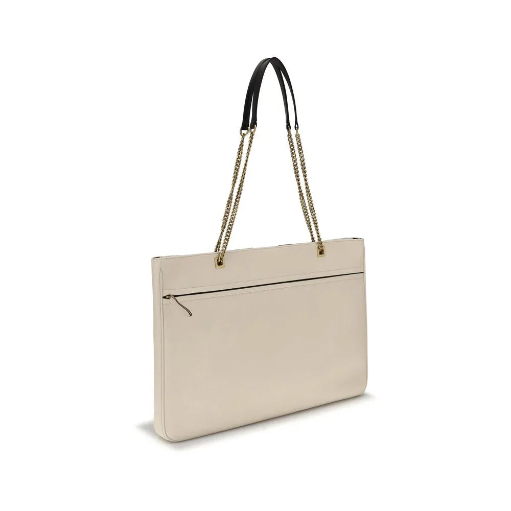 Valentino Garavani Beige Lamb Ovis Aries Aries Shoulder Bag - Zeiniez
