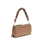 Coccinelle Beige Calf Leather Bos Taurus Shoulder Bag - Zeiniez