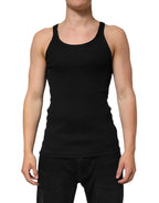 Dolce & Gabbana Black Tank Sleeveless Underwear Men T-shirt - Zeiniez