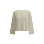 Brunello Cucinelli White Cashmere Cashmere Sweater
