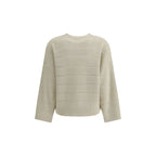 Brunello Cucinelli White Cashmere Cashmere Sweater