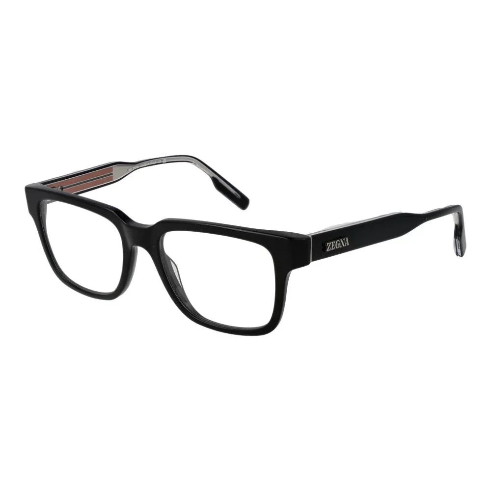 Ermenegildo Zegna Black Acetate Glasses (Frames) - Zeiniez