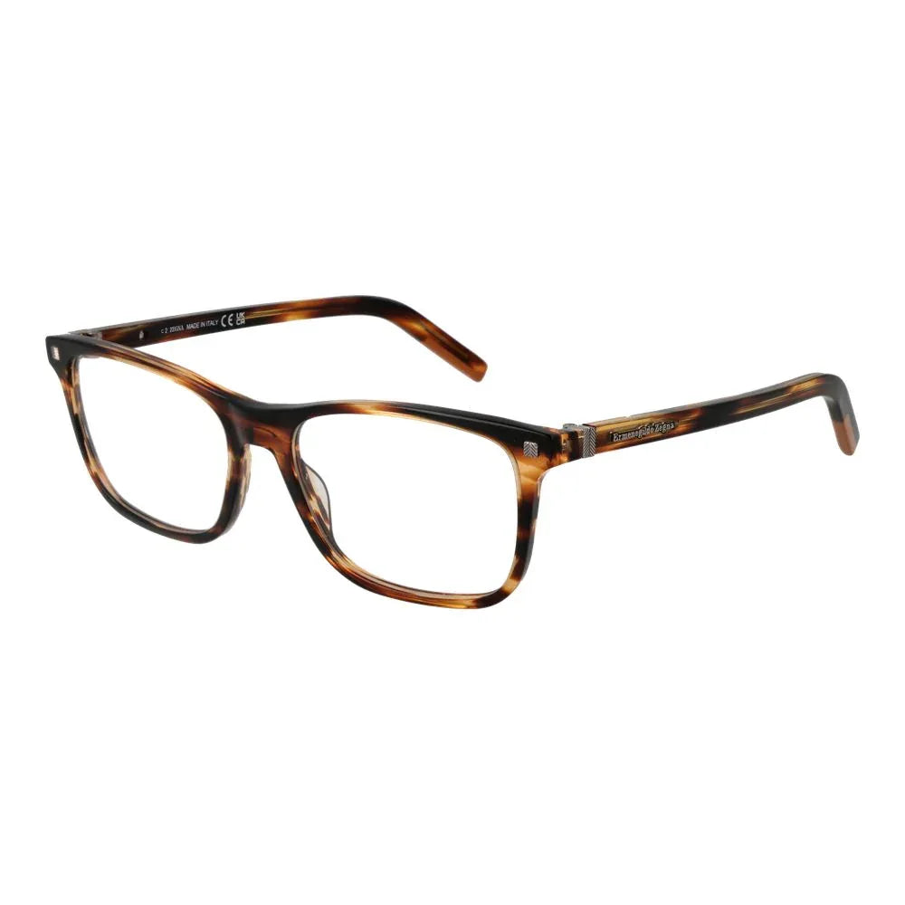 Ermenegildo Zegna Brown Acetate Glasses (Frames) - Zeiniez