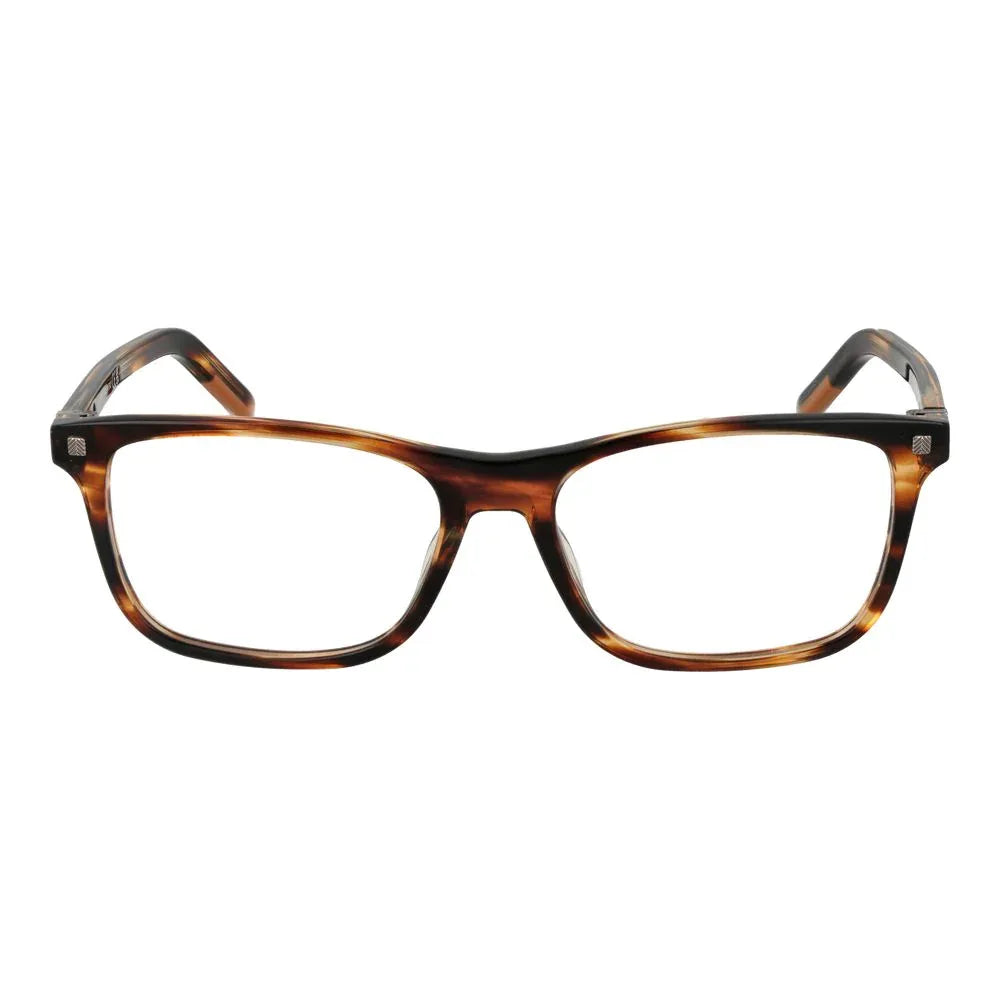 Ermenegildo Zegna Brown Acetate Glasses (Frames) - Zeiniez