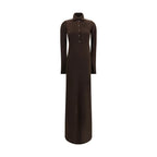 Tom Ford Brown Cashmere Casual Dress - Zeiniez