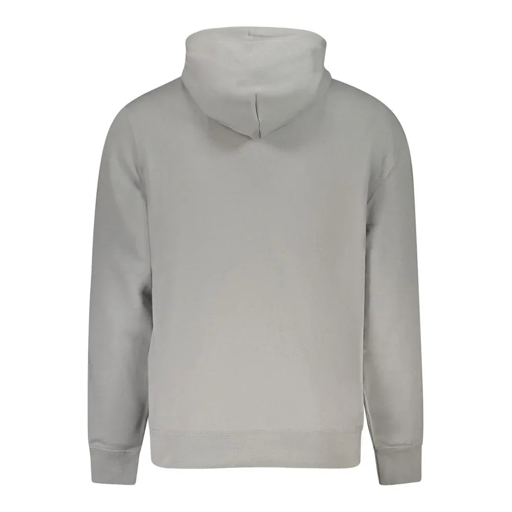 Calvin Klein Grigio Cotton Male Sweatshirt - Zeiniez