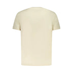 Tommy Hilfiger Beige Cotton Men's T-Shirt - Zeiniez