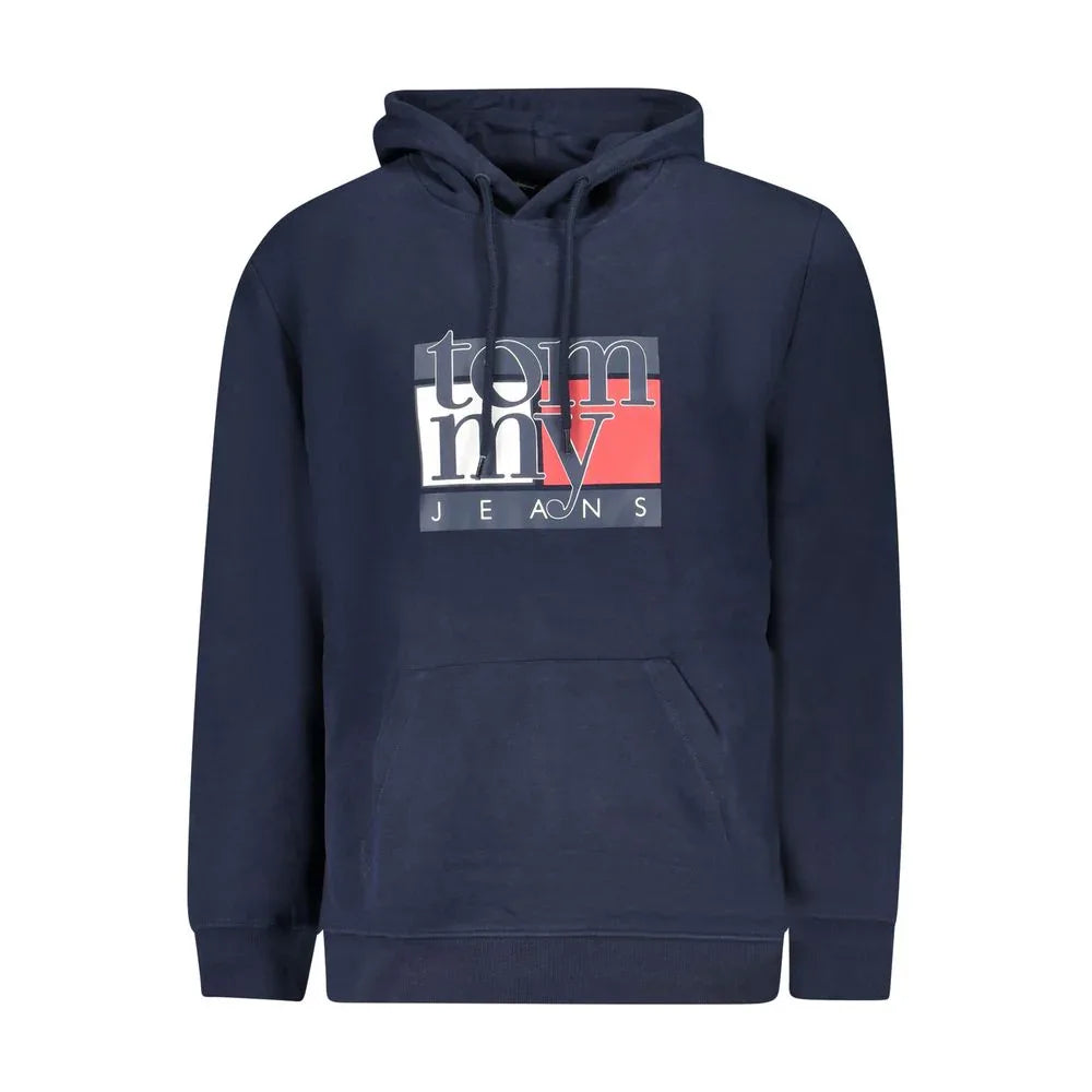 Tommy Hilfiger Blue Cotton Men's Hoodie - Zeiniez