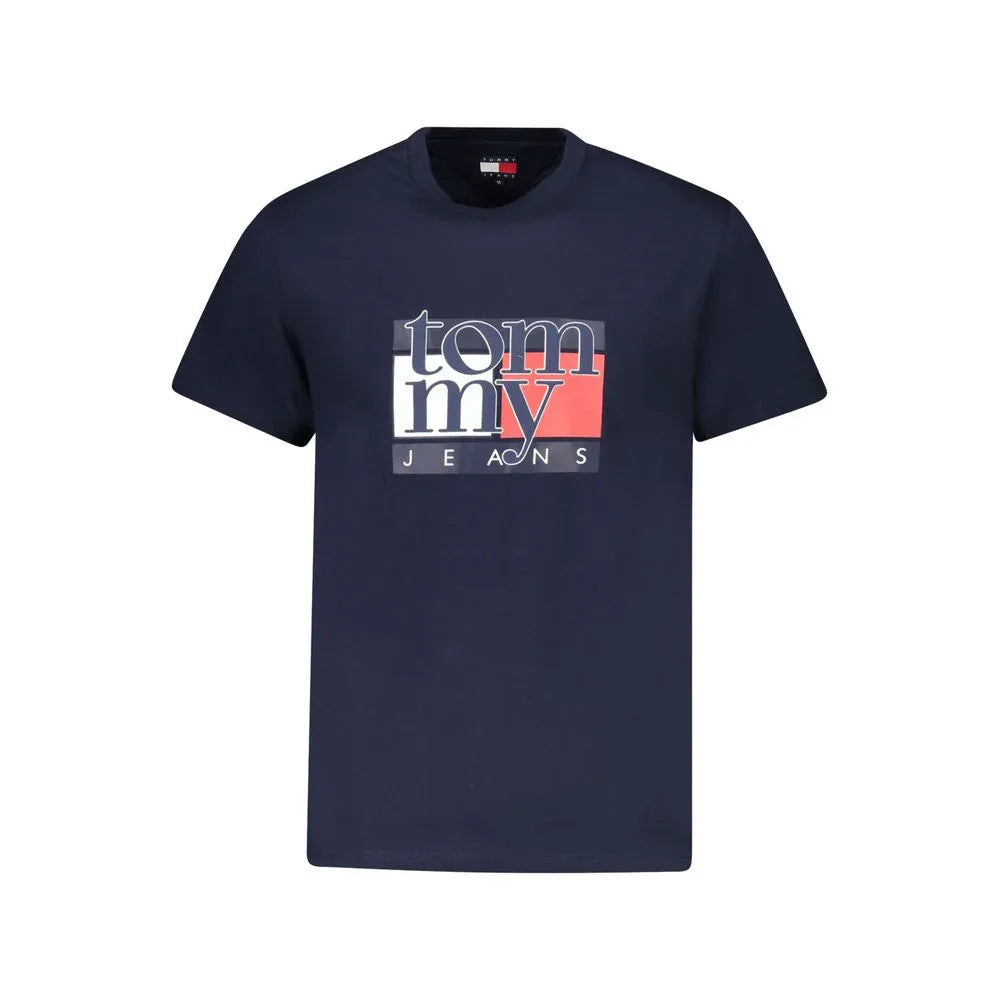 Tommy Hilfiger Blue Cotton Men's T-Shirt - Zeiniez