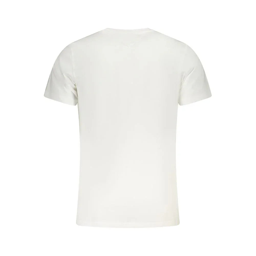 Tommy Hilfiger White Cotton Men's T-Shirt - Zeiniez