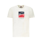 Tommy Hilfiger White Cotton Men T-Shirt - Zeiniez