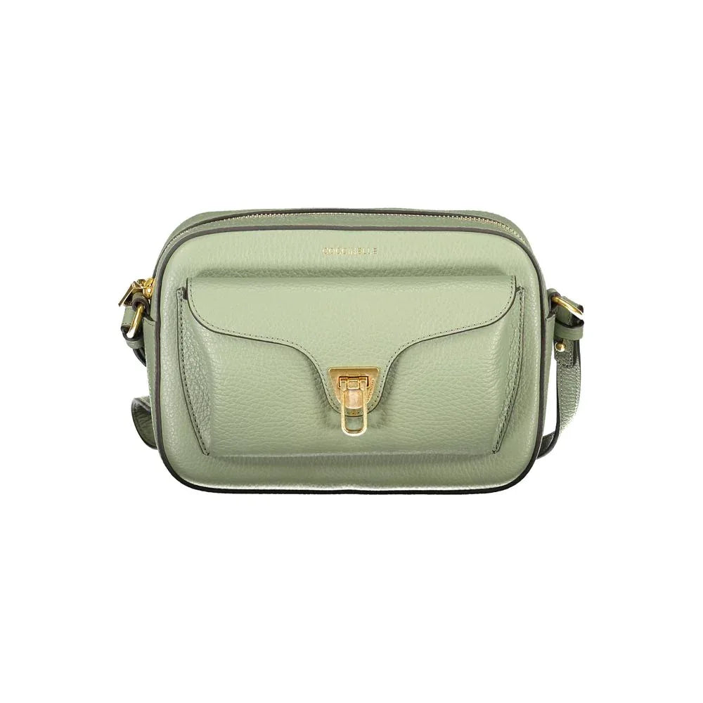 Coccinelle Verde Leather Woman Bag - Zeiniez
