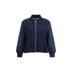 Undercover Blue Wool Bomber - Zeiniez