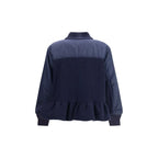 Undercover Blue Wool Bomber - Zeiniez