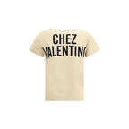 Valentino Beige Cotton T-Shirt - Zeiniez