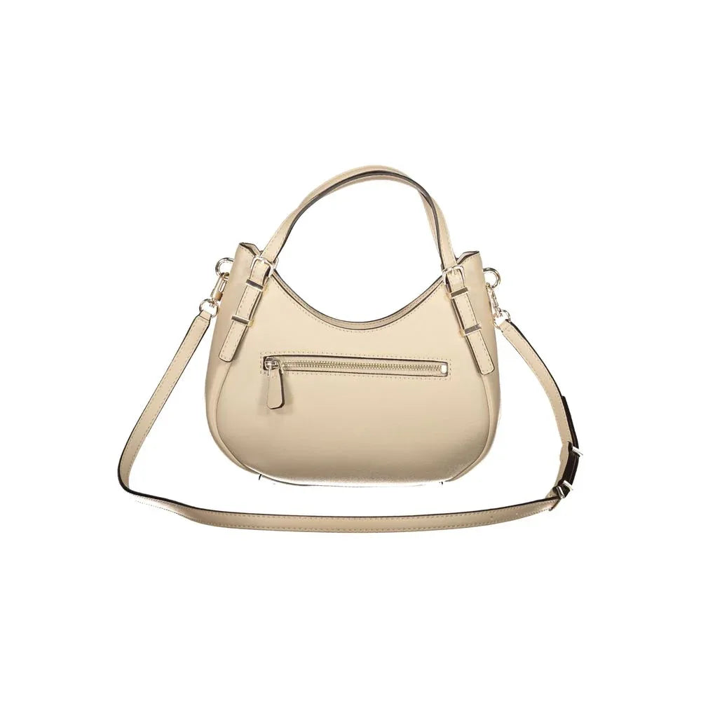 Guess Jeans Beige Polyurethane Woman Handbag - Zeiniez