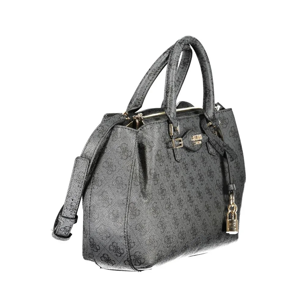 Guess Jeans Nero Poliuretano Women Handbag - Zeiniez