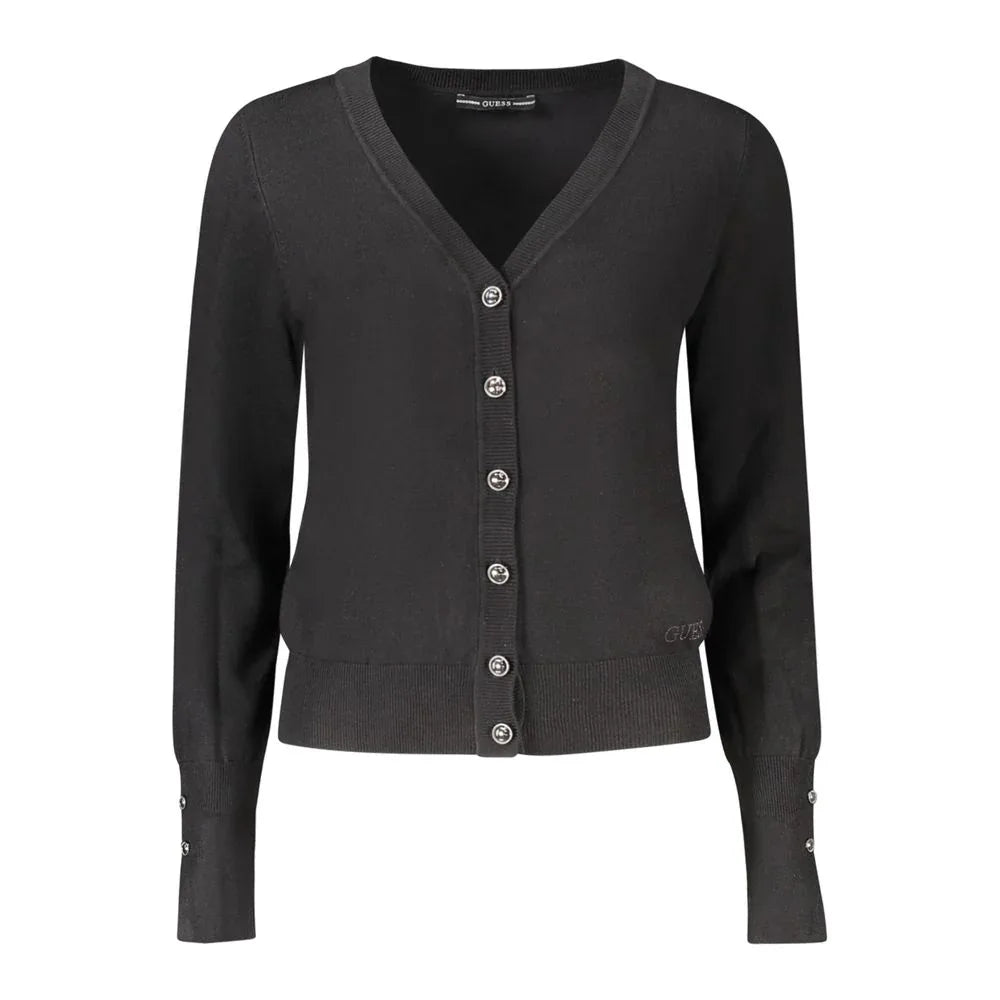 Guess Jeans "Nero Viscosa Donna Cardigan" - Zeiniez