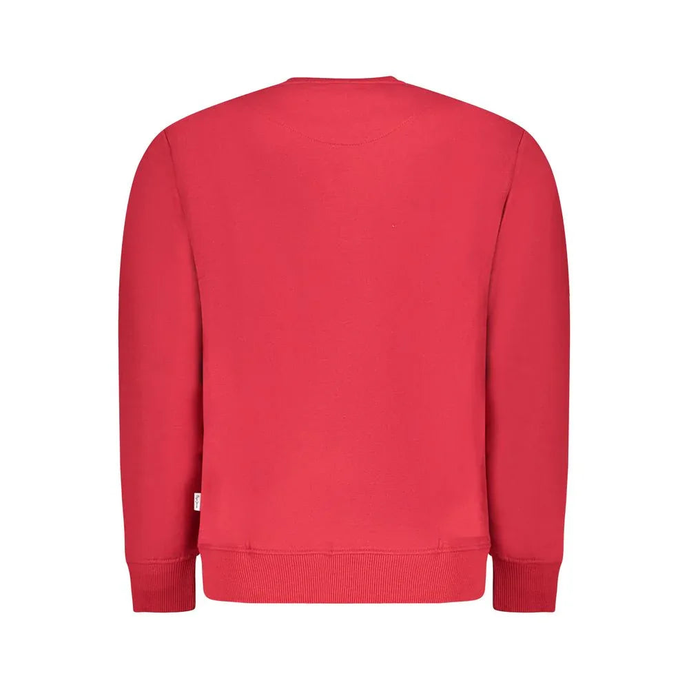 Pepe Jeans Rosso Cotton Men Sweatshirt - Zeiniez