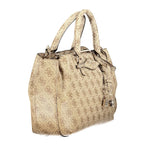 Guess Jeans Beige Polyurethane Women Handbag - Zeiniez