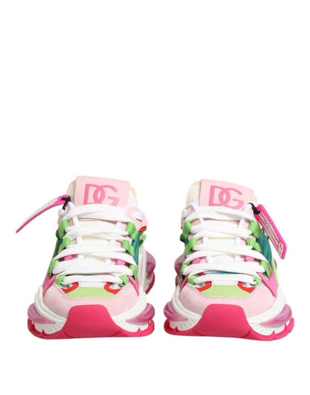 Dolce & Gabbana Multicolor Leather Airmaster Low Top Sneaker Shoes - Zeiniez