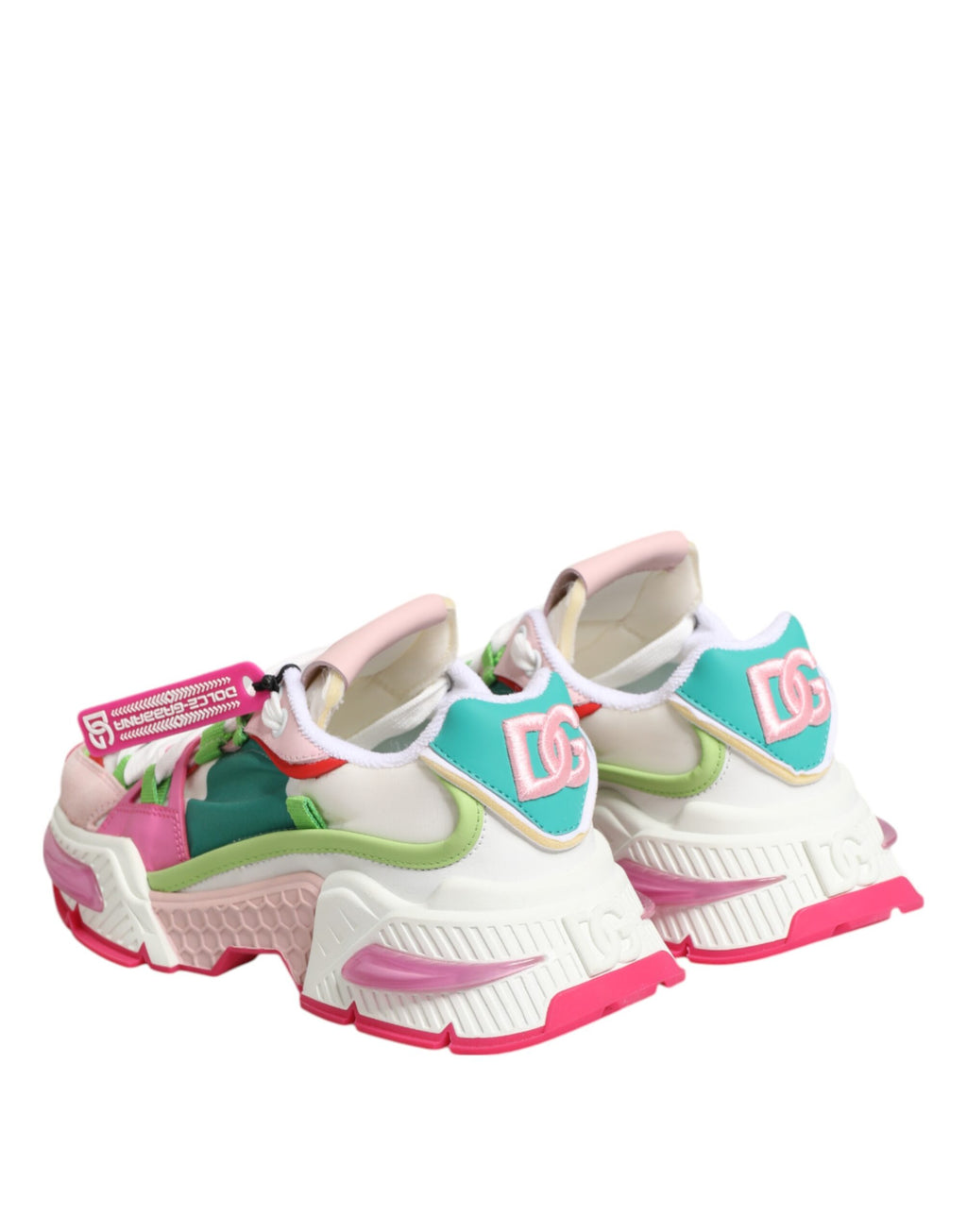 Dolce & Gabbana Multicolor Leather Airmaster Low Top Sneaker Shoes - Zeiniez