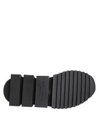 Dolce & Gabbana Black Grey Slip On Sorrento Sneakers Shoes - Zeiniez