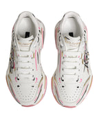 Dolce & Gabbana Multicolor Hand Painted DAYMASTER Sneaker Shoes - Zeiniez