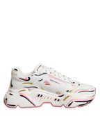 Dolce & Gabbana Multicolor Hand Painted DAYMASTER Sneaker Shoes - Zeiniez