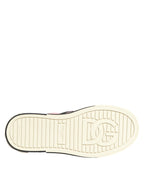 Dolce & Gabbana Pink Quilted Nylon Slip-On Sneaker Shoes - Zeiniez