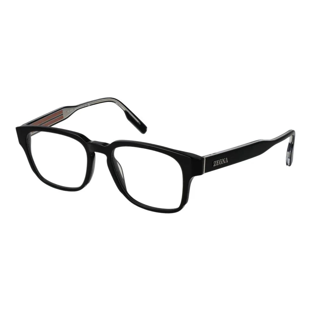 Ermenegildo Zegna Black Acetate Glasses (Frames) - Zeiniez
