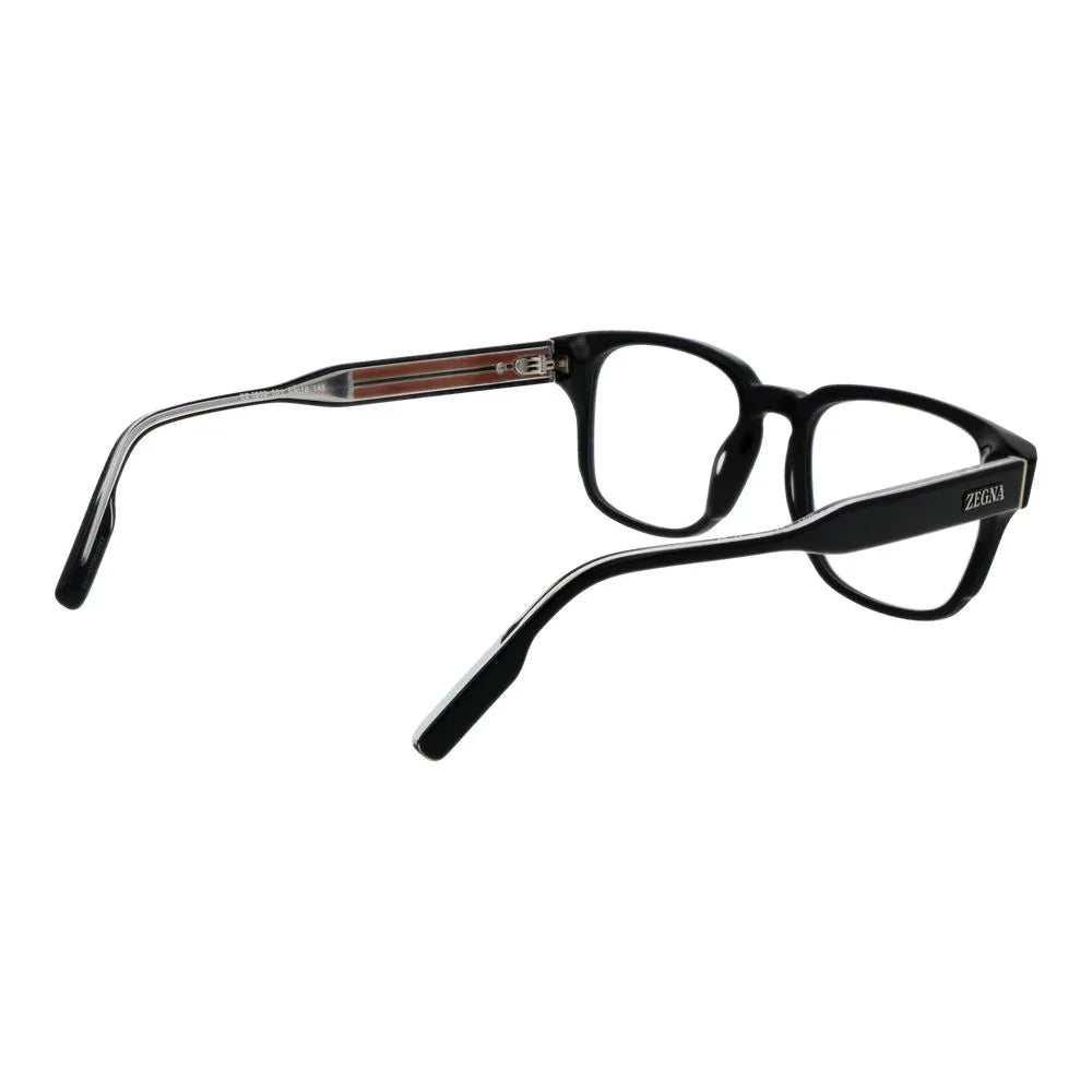 Ermenegildo Zegna Black Acetate Glasses (Frames) - Zeiniez