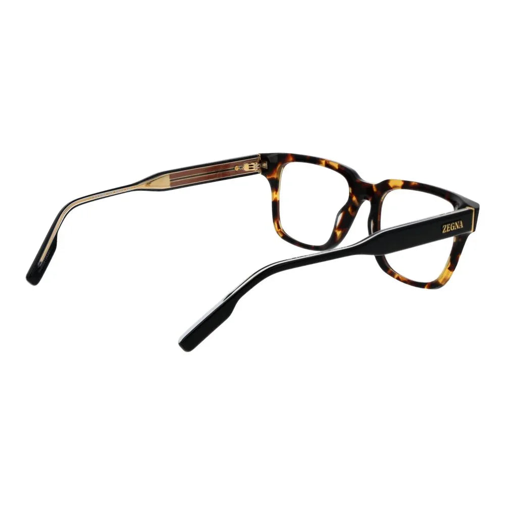 Ermenegildo Zegna Brown Acetate Glasses (Frames) - Zeiniez