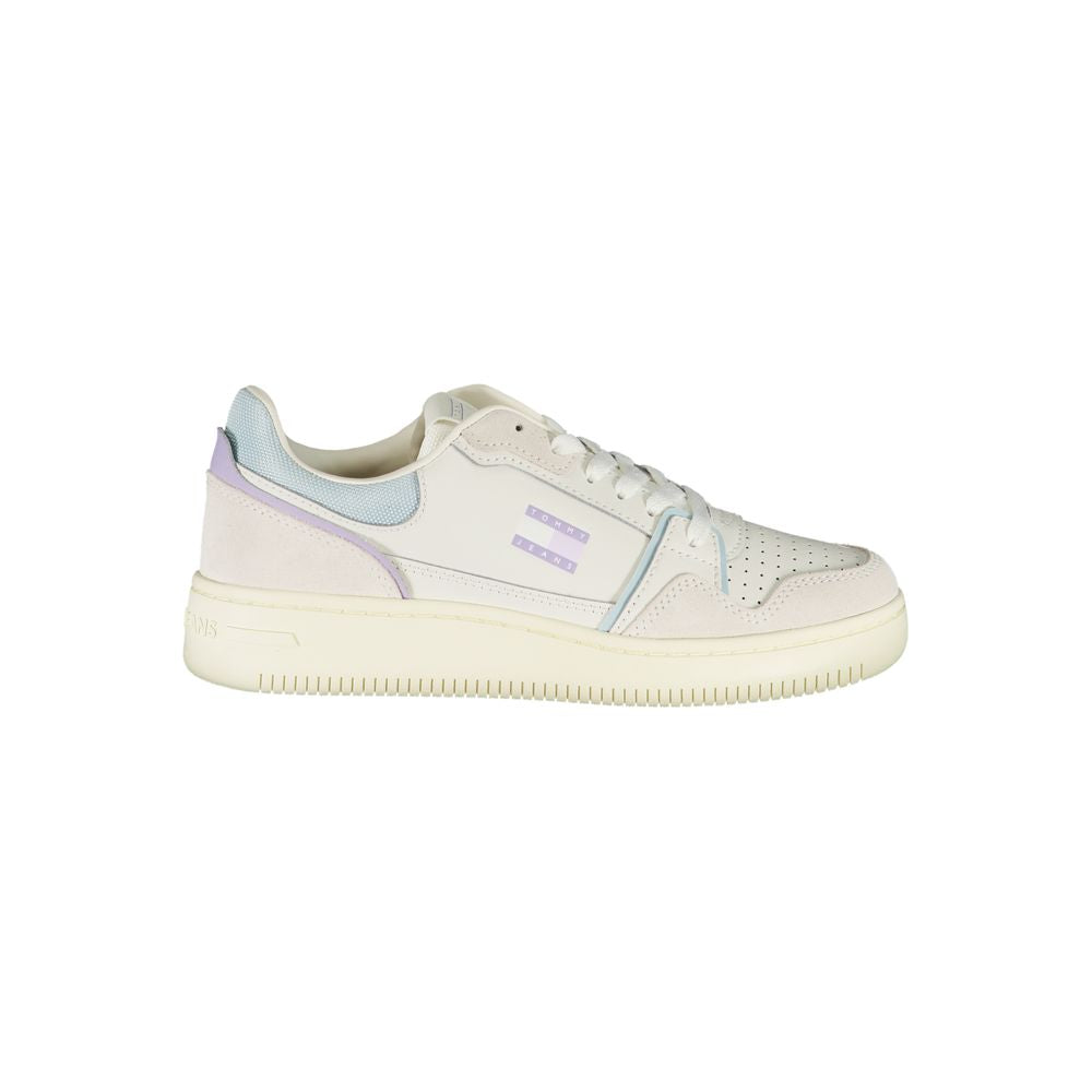 Tommy Hilfiger Bianco Polyurethane Women Sneaker - Zeiniez