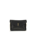 Saint Laurent Cassandre chain Clutch Bag - Zeiniez