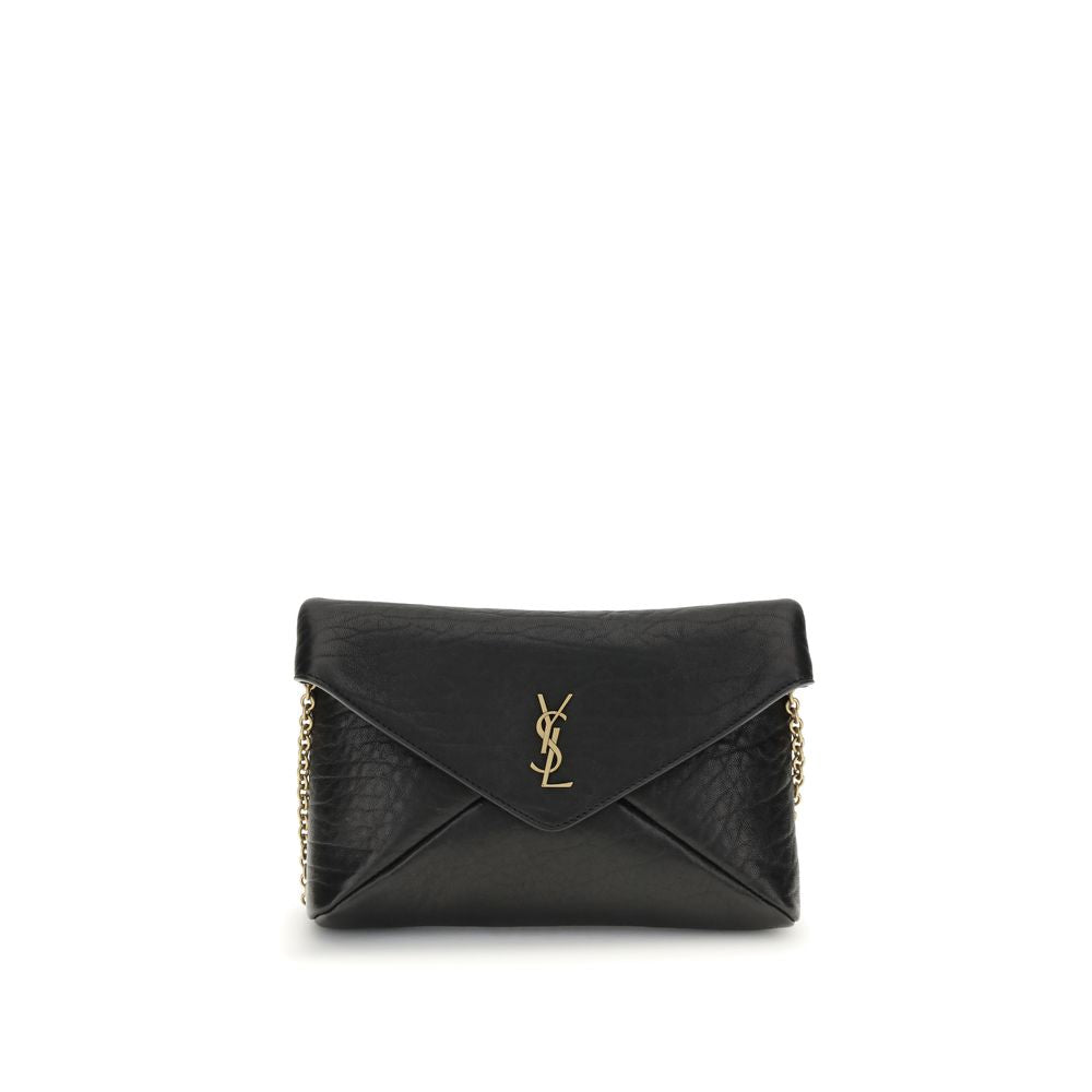 Saint Laurent Cassandre chain Clutch Bag Saint Laurent