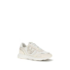PINKO White Cotton Athletic Sneakers - Zeiniez