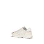 PINKO White Cotton Athletic Sneakers - Zeiniez