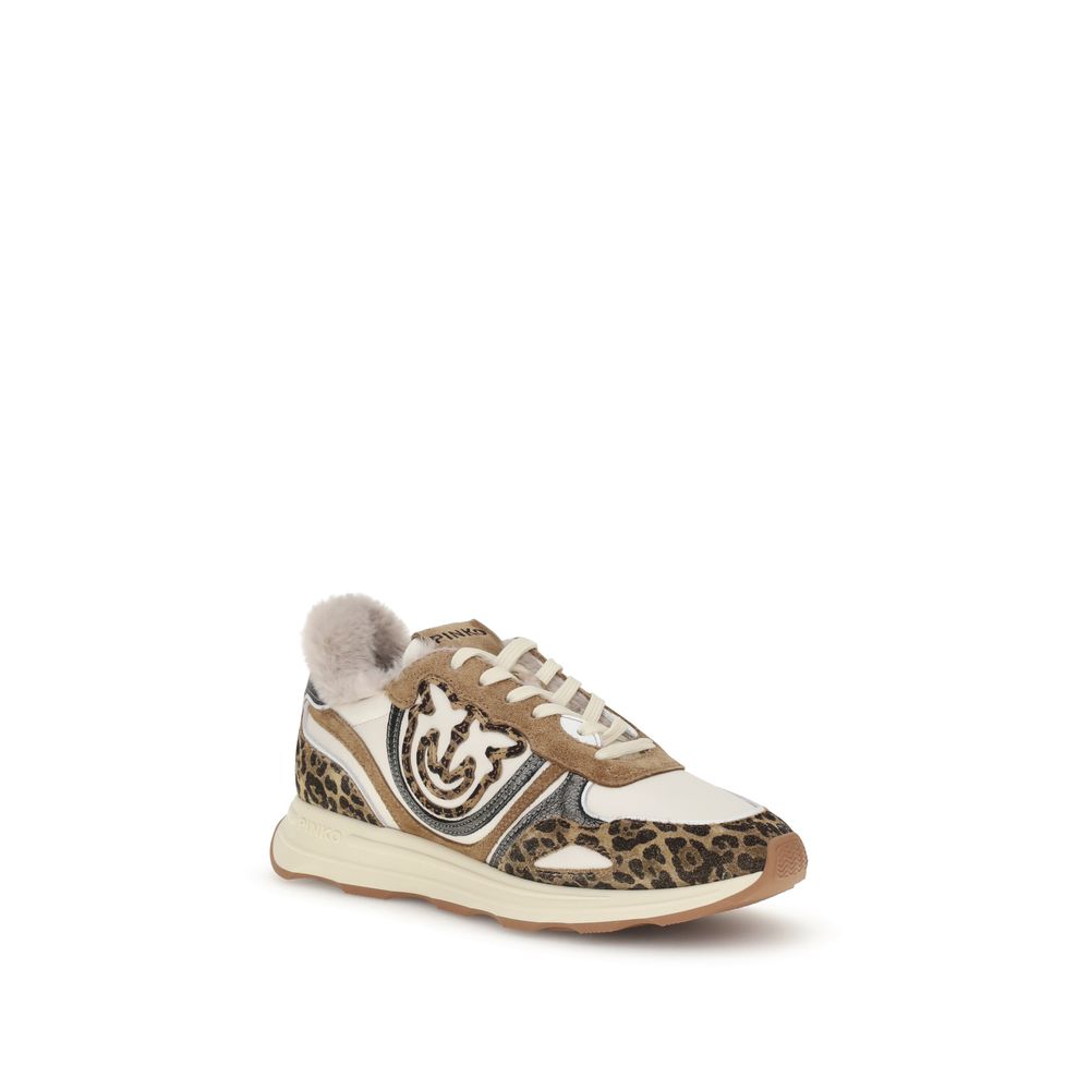 PINKO Multicolor Leather Chunky Sneakers - Zeiniez