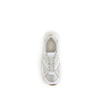 PINKO White Calf Leather Bos Taurus Chunky Sneakers - Zeiniez