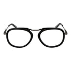Ermenegildo Zegna Black Metal Glasses (Frames) - Zeiniez