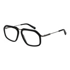 Ermenegildo Zegna Black Metal Glasses (Frames)