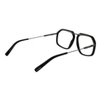 Ermenegildo Zegna Black Metal Glasses (Frames)
