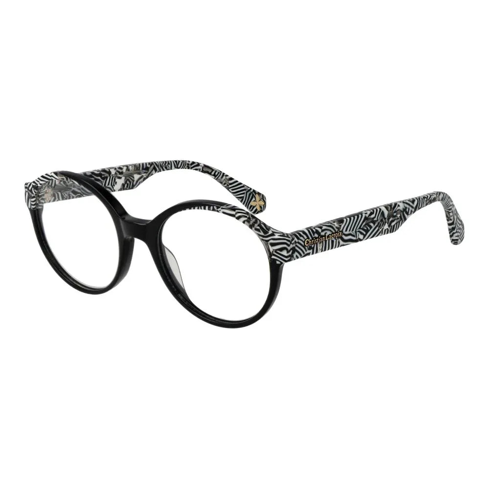 Christian Lacroix Black Acetate Glasses (Frames) - Zeiniez