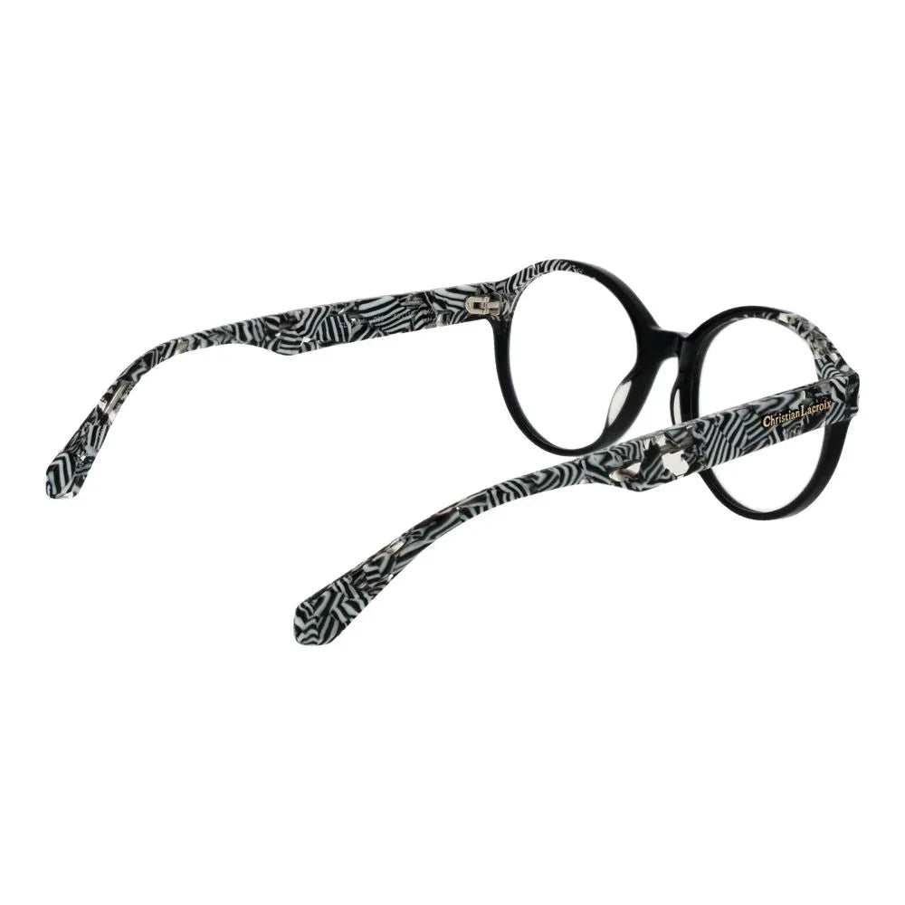 Christian Lacroix Black Acetate Glasses (Frames) - Zeiniez